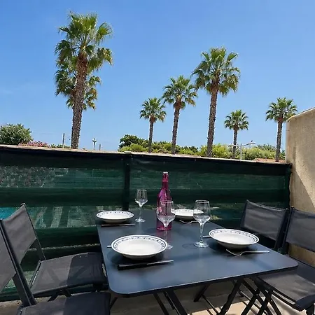 Duplex Avec Balcon - Climatisation - 150 M De La * Marseillan (Herault)